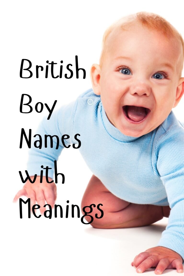 240+ British Boy Names with Meanings - The Get Real Mom