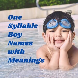 400+ One Syllable Boy Names with Meanings - The Get Real Mom
