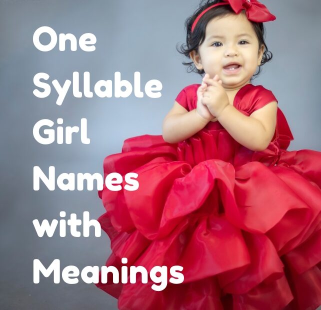 One Syllable Girl Names