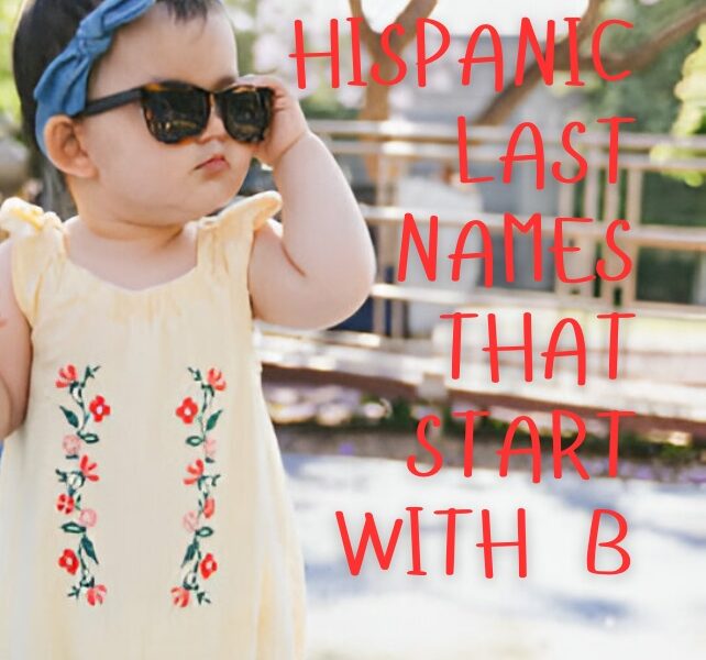 Hispanic Last Names That Start with B