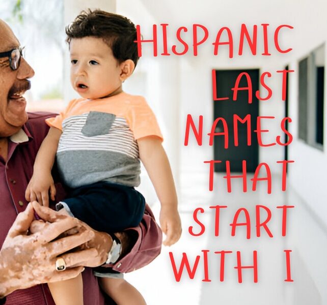 Hispanic Last Names That Start with I