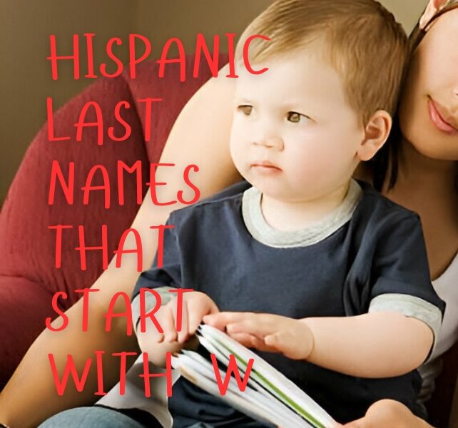 Hispanic Last Names That Start with W