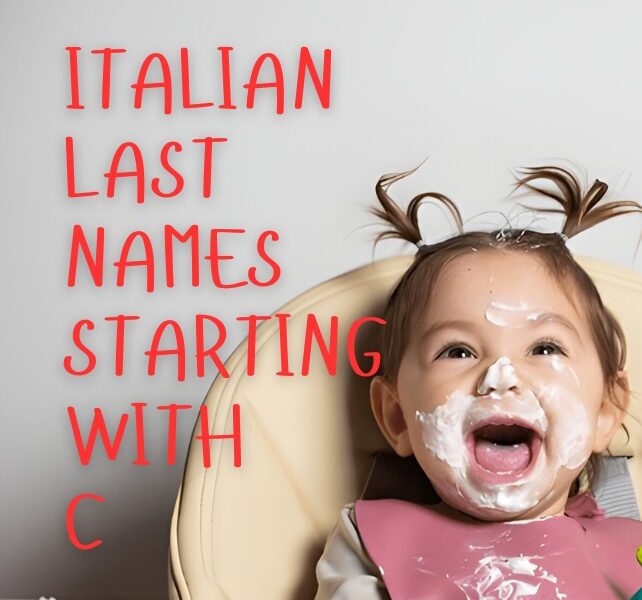 Italian Last Names Starting with C