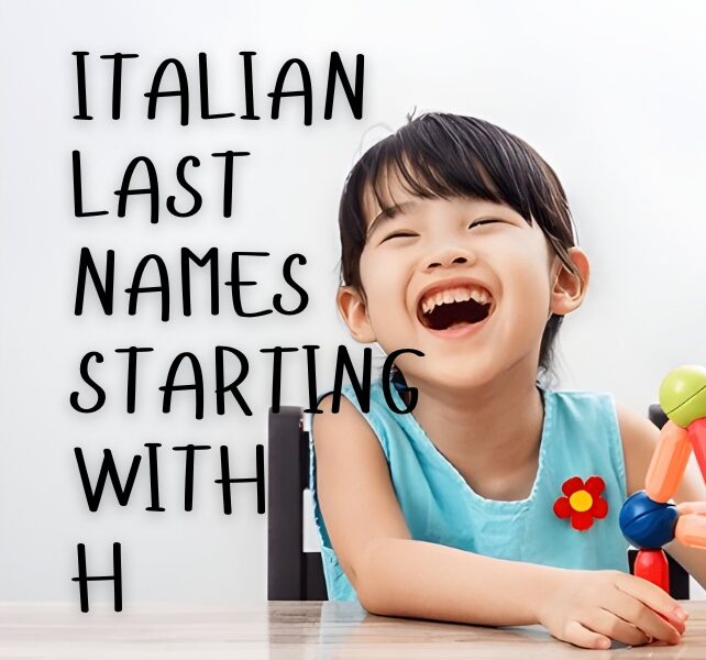 Italian Last Names Starting with H