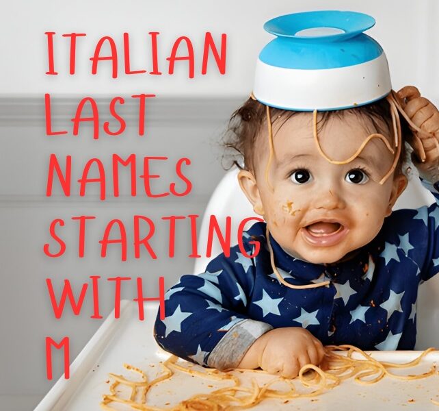 Italian Last Names Starting with M