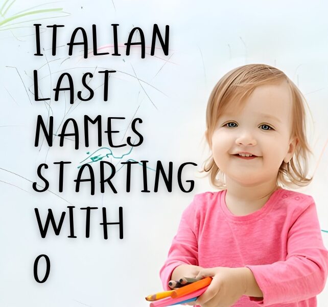 Italian Last Names Starting with O