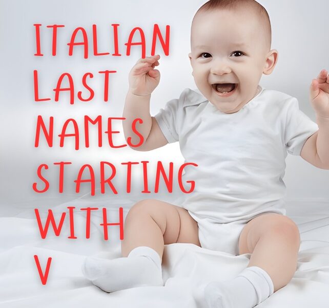 Italian Last Names Starting with V