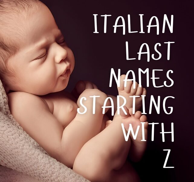 Italian Last Names Starting with Z