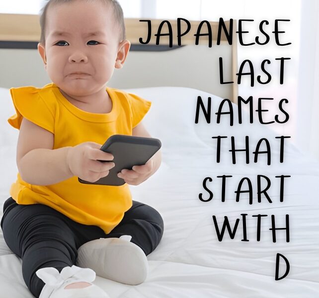 Japanese Last Names That Start with D