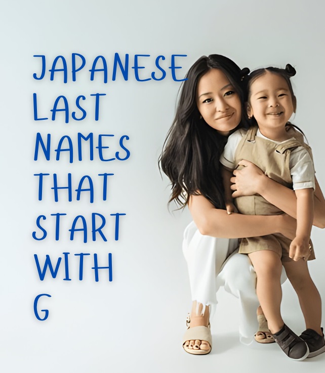 Japanese Last Names That Start with G