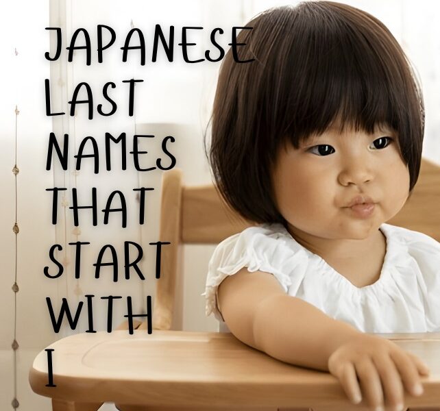 Japanese Last Names That Start with I