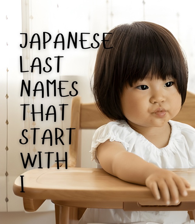 Japanese Last Names That Start with I