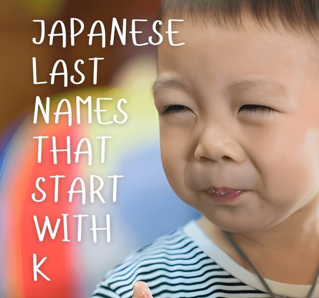 Japanese Last Names That Start with K