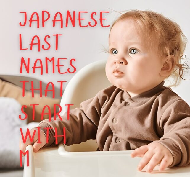 Japanese Last Names That Start with M