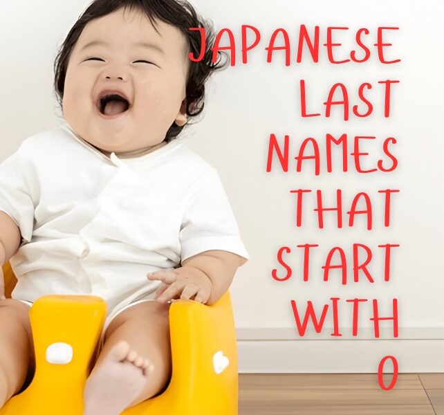 Japanese Last Names That Start with O