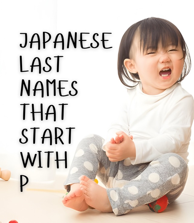 Japanese Last Names That Start with P