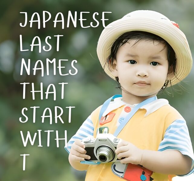 Japanese Last Names That Start with T