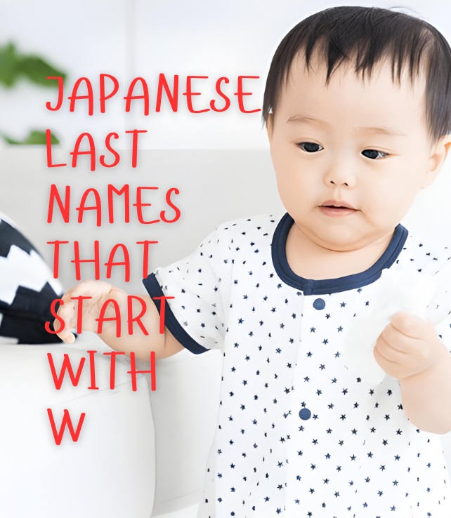 Japanese Last Names That Start with W