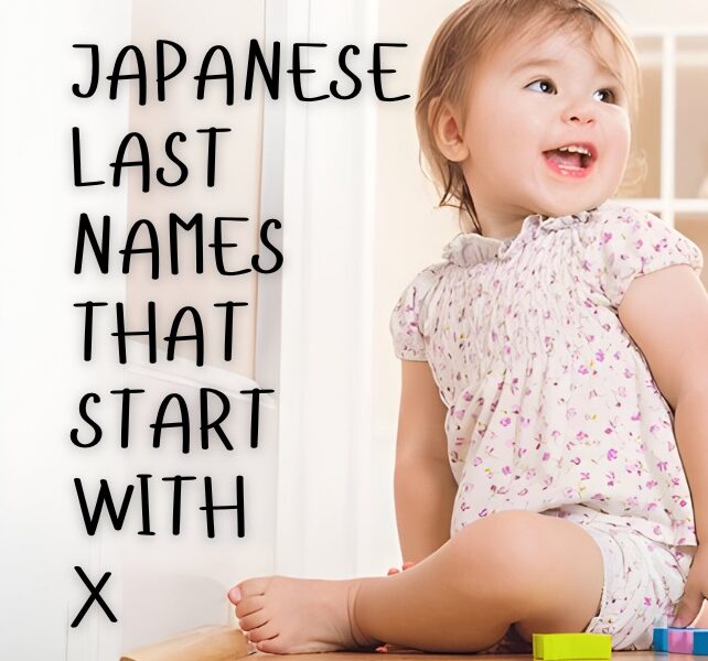 Japanese Last Names That Start with X