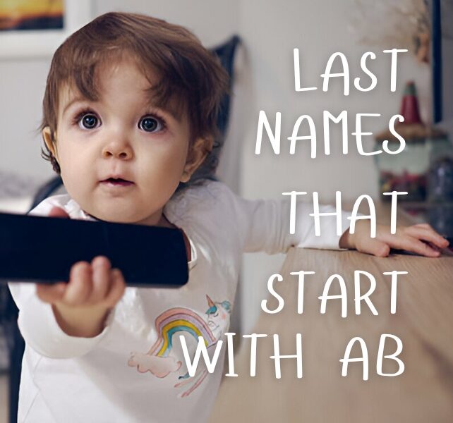 Last Names That Start with Ab