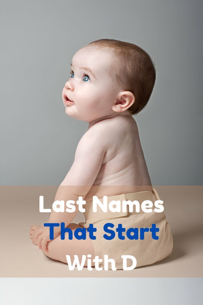 Last Names That Start with D and Meaning