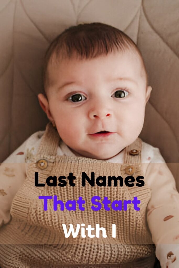 Last Names That Start with I and Meaning