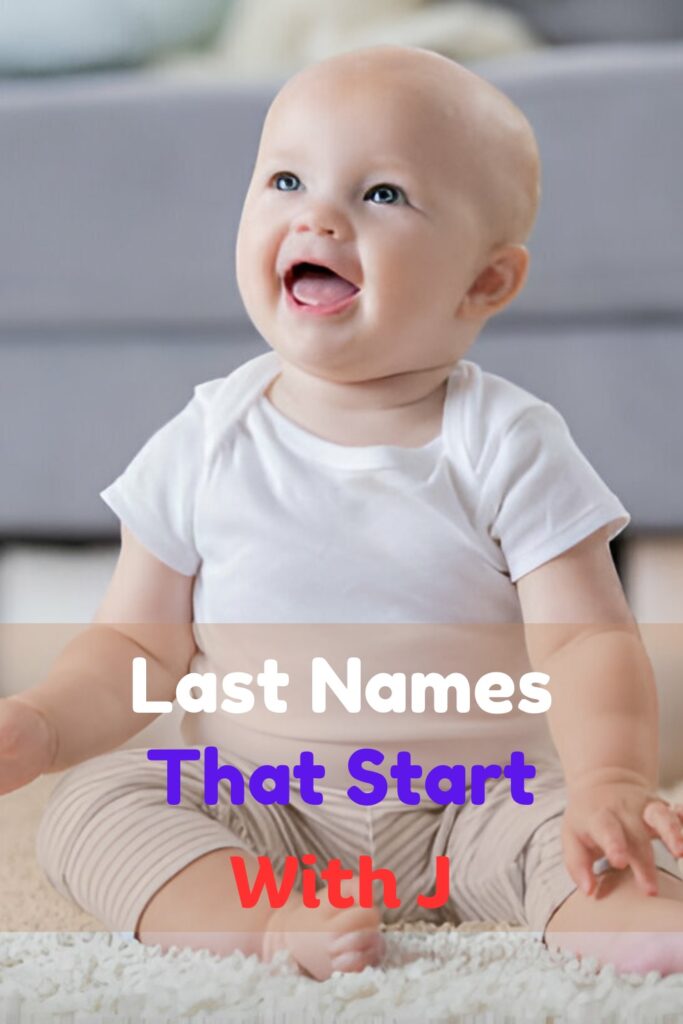 Last Names That Start with J and Meaning