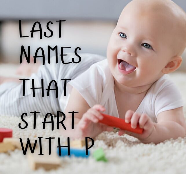 Last Names That Start with P