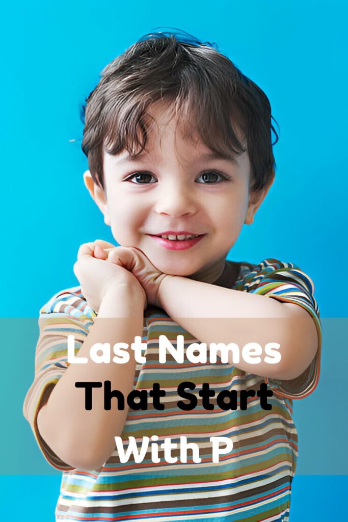 Last Names That Start with P and Meaning