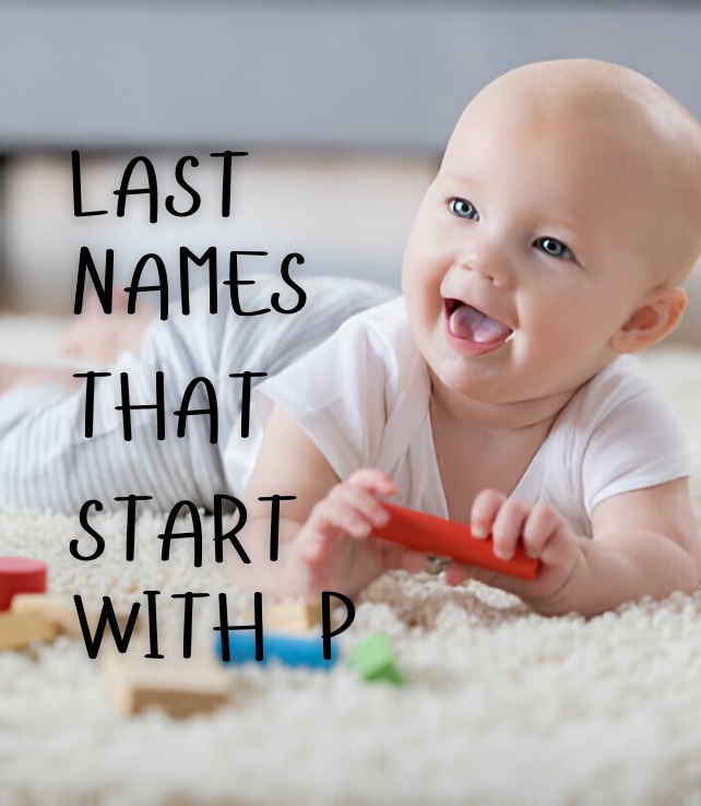 Last Names That Start with P