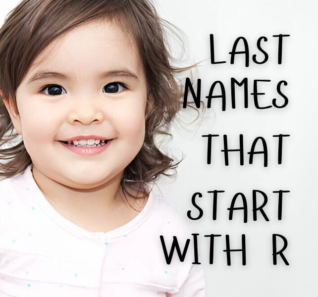 Last Names That Start with R