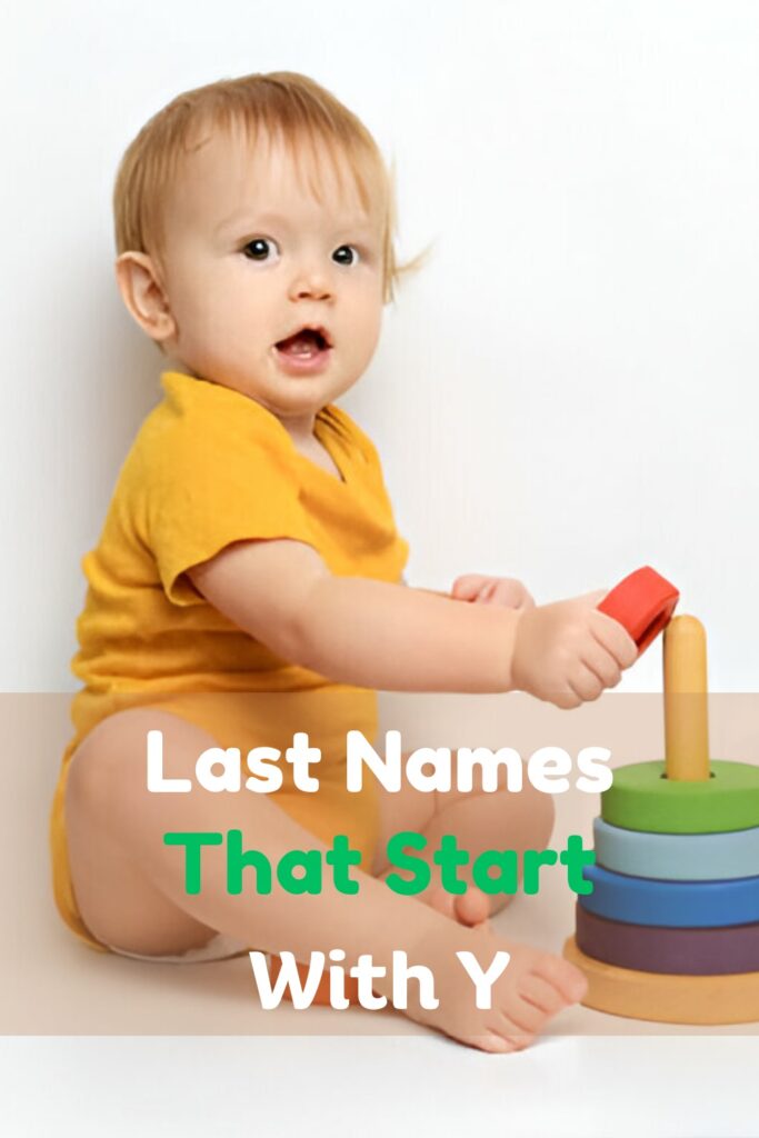 Last Names That Start with Y and Meaning