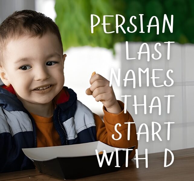 Persian Last Names That Start with D