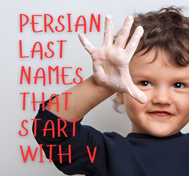 Persian Last Names That Start with V