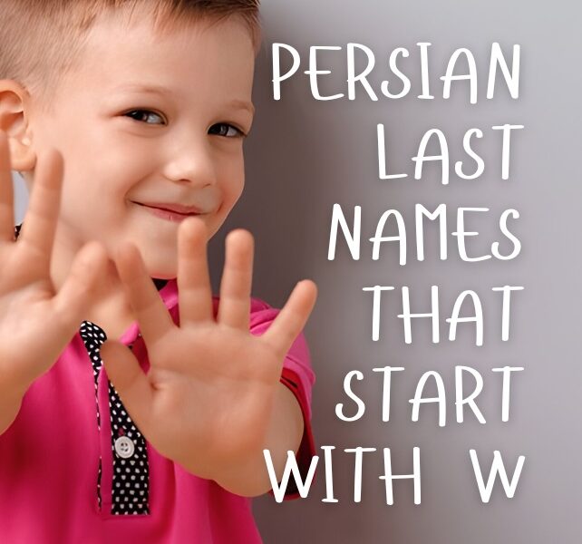 Persian Last Names That Start with W