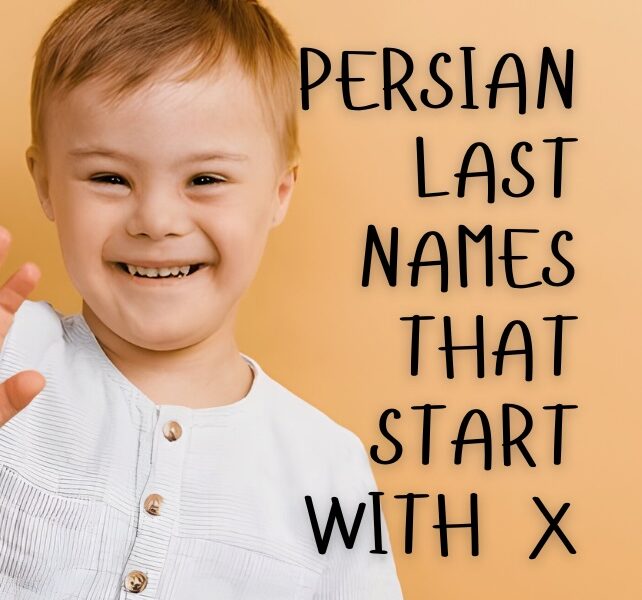 Persian Last Names That Start with X