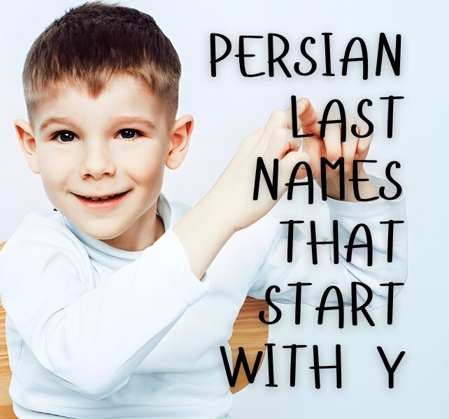 Persian Last Names That Start with Y