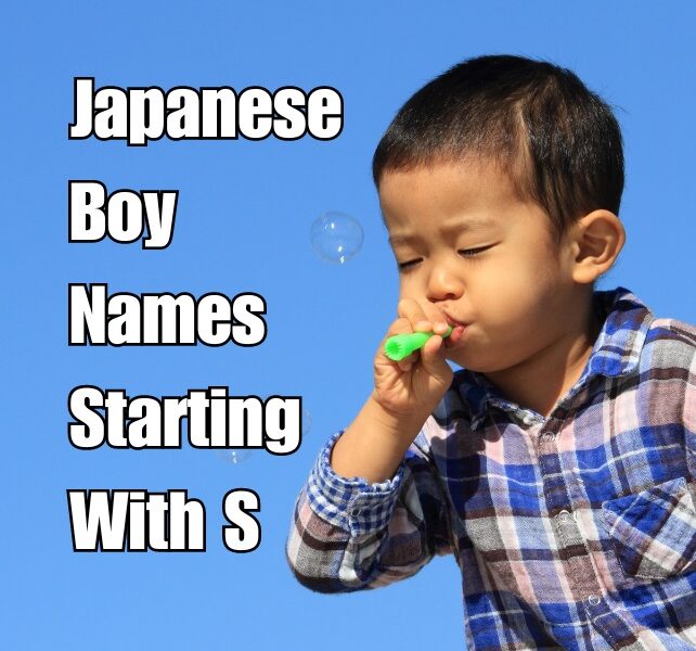 Japanese Boy Names Starting With S