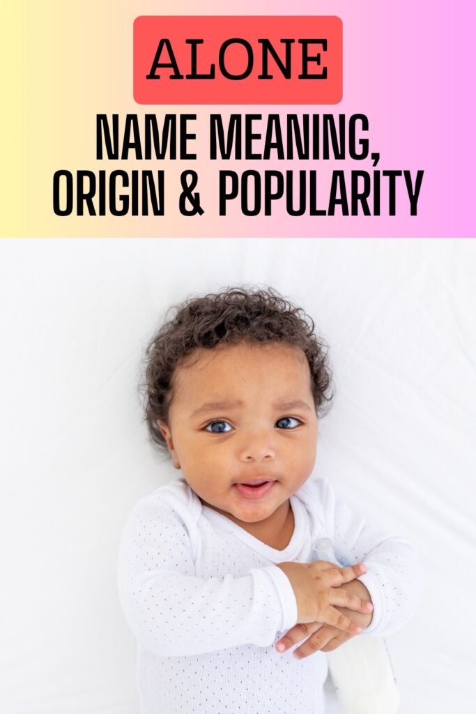 alone name meaning origin