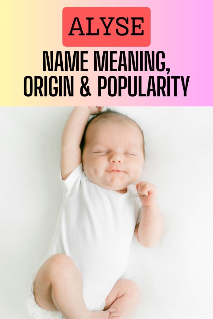 alyse name meaning origin