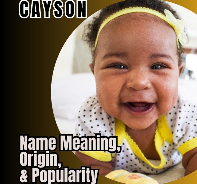 cayson name meaning