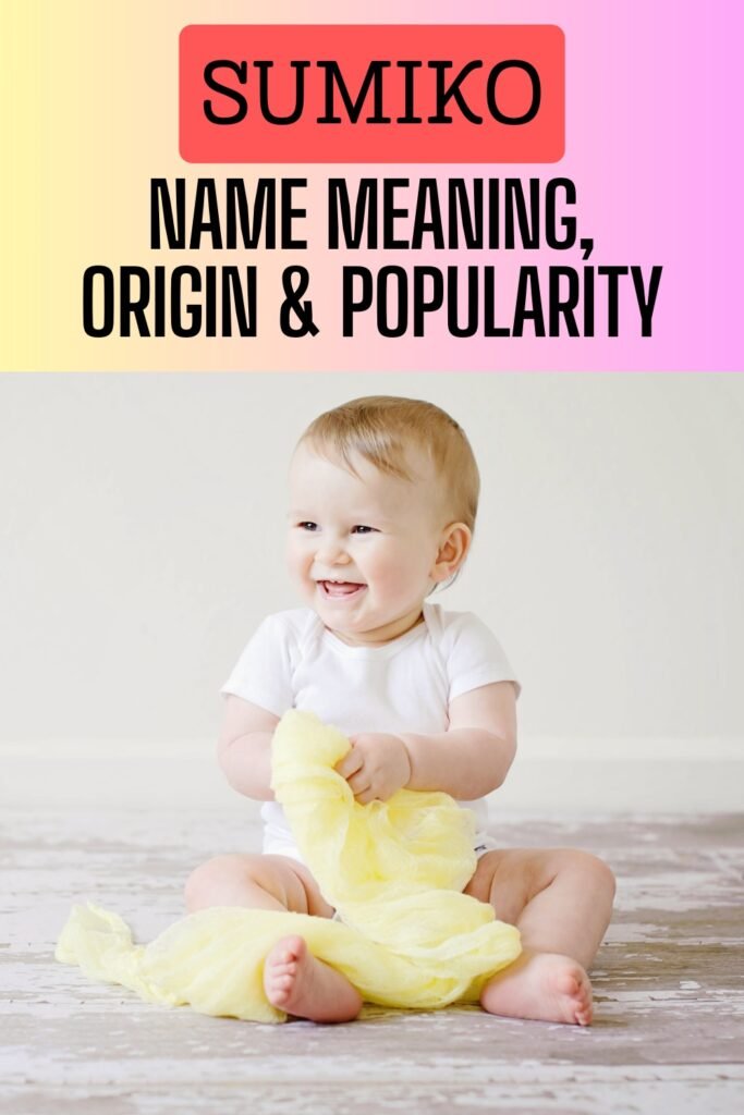 sumiko name meaning origin