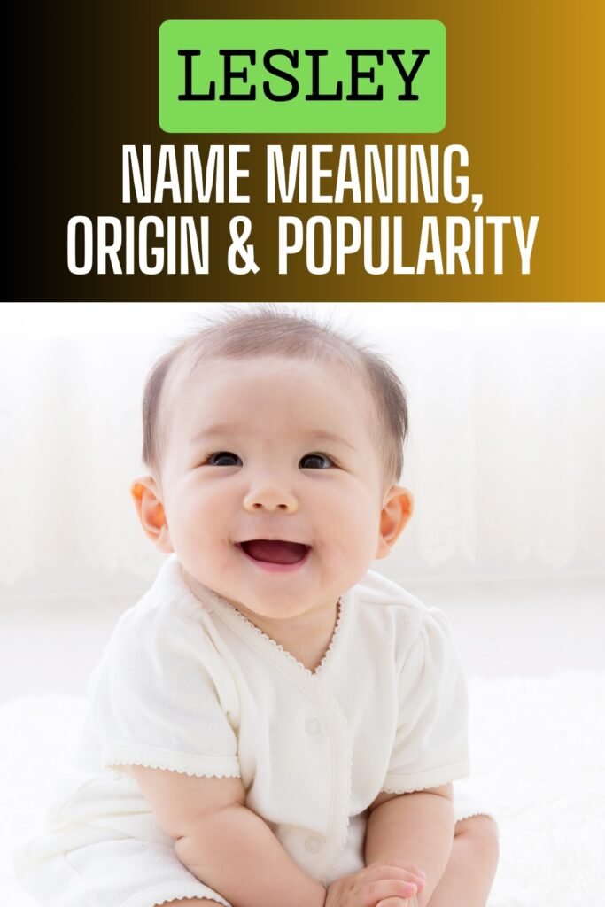 lesley name meaning origin