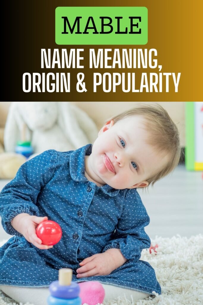 mable name meaning origin