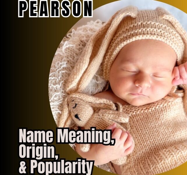 pearson name meaning