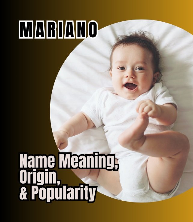 mariano name meaning
