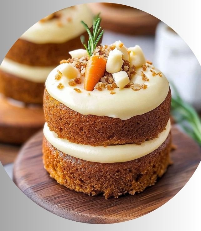 mini carrot cake recipe