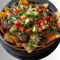 steak nachos recipe